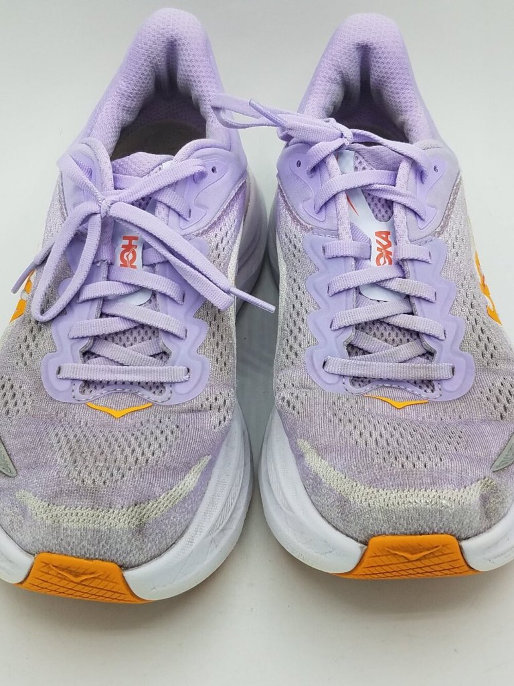 Hoka One One Bondi 9 Shoes Womens 9B Aster Flower/Starlight Glow 1162012-AGH